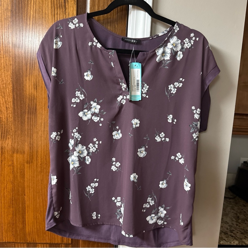 Petite Floral Blouse